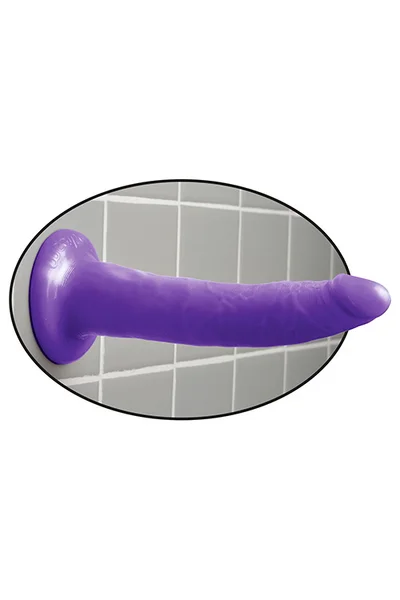 Pipedream Classic shaped 7" Slim Dildo with Suction Cup — image 10 of 10