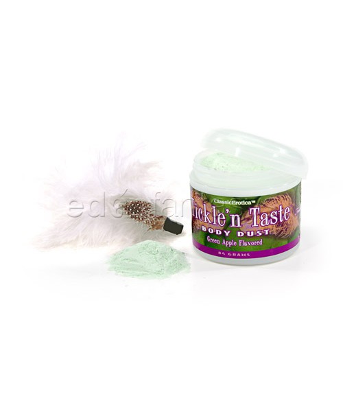 Tickle'n taste body dust
