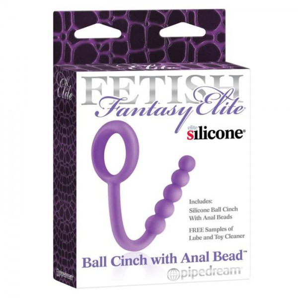 Ball Cinch With Anal Beads