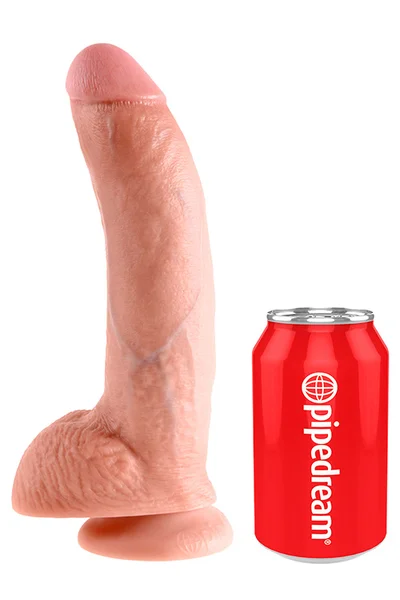 Pipedream Realistic 9" Suction Cup Dong with Balls — image 6 of 8