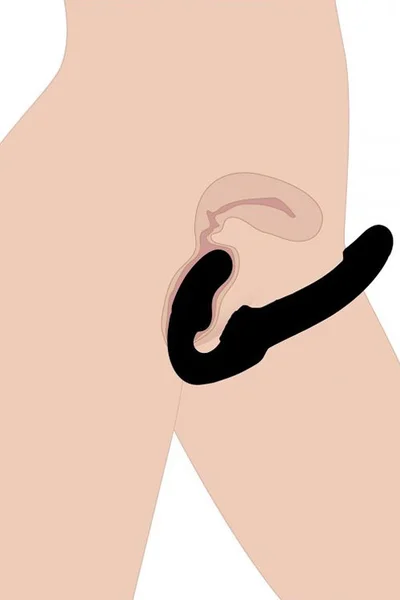 Strap U Vibrating Strapless 9.75" Silicone Strap On — image 10 of 13