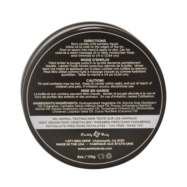 Earthly Body Suntouched Hemp Candle