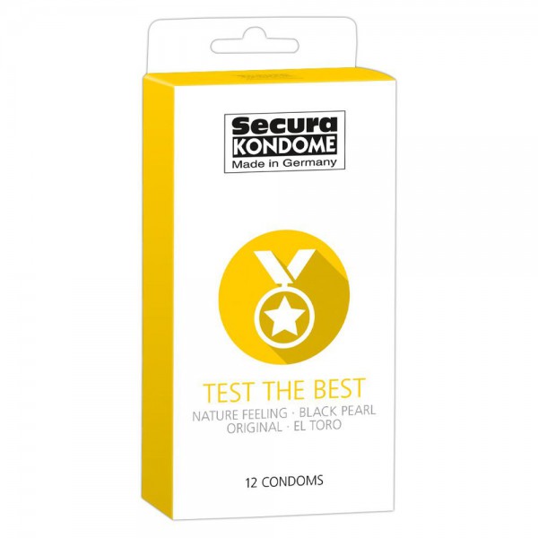 Secura Kondome Test The Best Mixed x12 Condoms