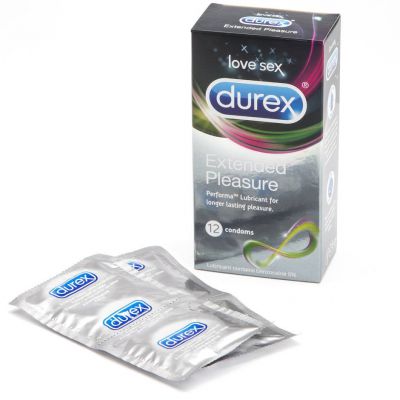 Durex Extended Pleasure Condoms 12 Pack