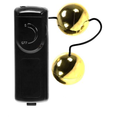 Minx Orgasm Vibrating Love Balls in Gold
