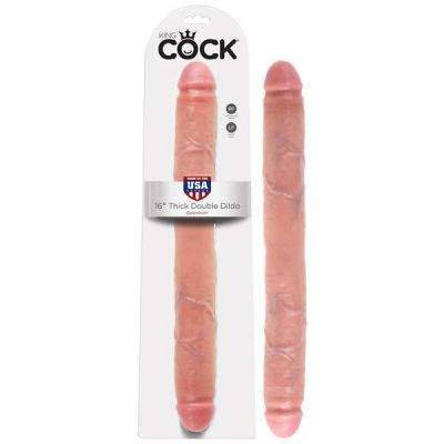 King Cock 16 Thick Double Dildo