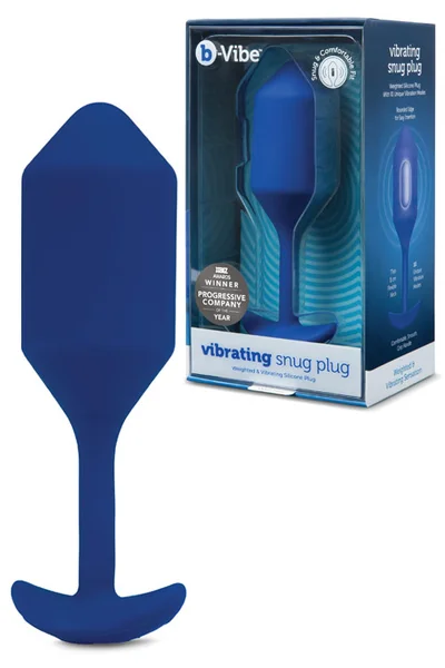 B-Vibe Vibrating Weighted 5.35" Snug Plug - XL — image 7 of 12
