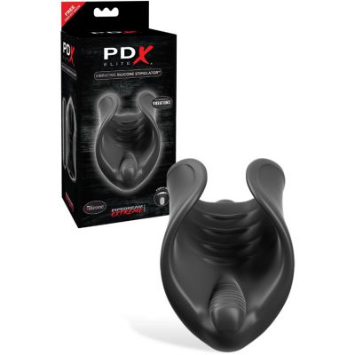 Pipedream Vibrating Silicone Stroker with Removable Bullet