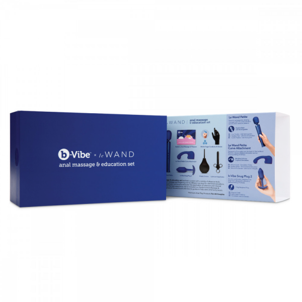 B-Vibe x Le Wand Anal Massage & Education Set (10 Pce)