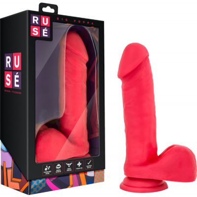 RUSE Big Poppa Real Feel Dong with Suction Cup