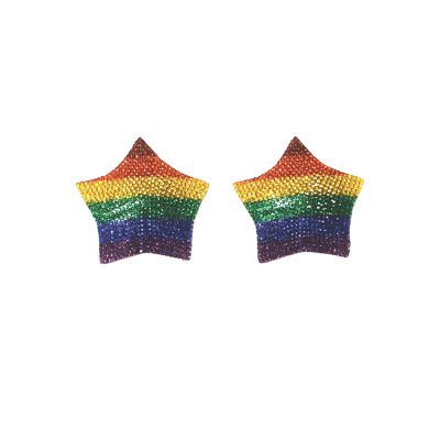 Coquette Pride Rainbow Sequin Pasties