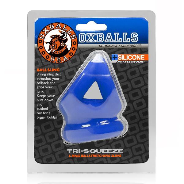 Tri Squeeze Cocksling Ballstretcher Cobalt Ice — image 8 of 8