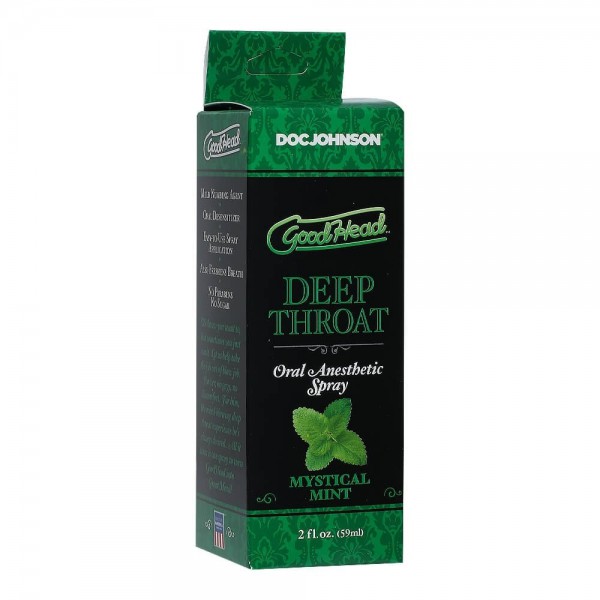 Doc Johnson GoodHead Deep Throat Spray - Mystical Mint