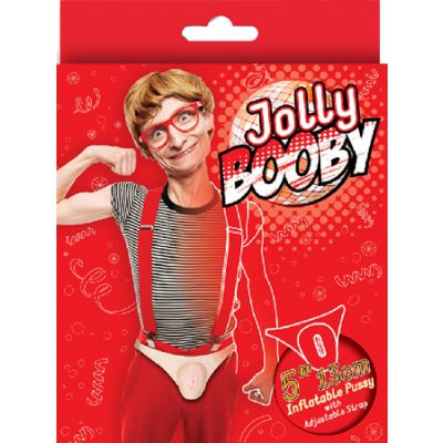Jolly Booby Inflatable Pussy With Straps 5
