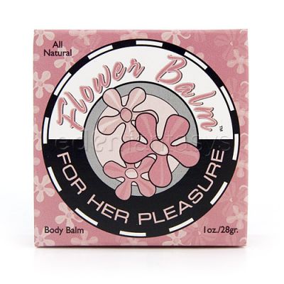 Flower body balm