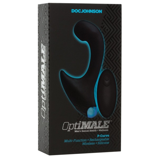 OptiMale Vibrating P Massager with Wireless Remote