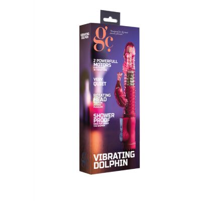 GC Vibrating Dolphin Clitoral Vibrator with Rotating Head