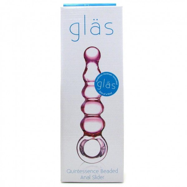 Glas Quintessence Beaded Glass Anal Slider