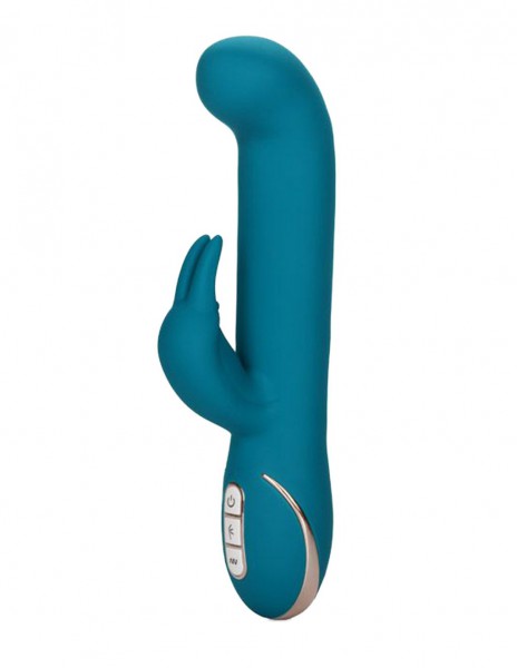 California Exotic 8.5" USB-Rechargeable Rocking Jack Rabbit Vibrator