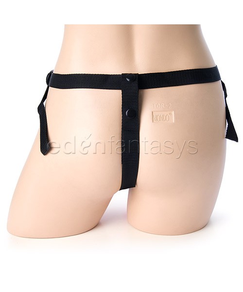Crotchless harness with 2 dongs — image 4 of 7