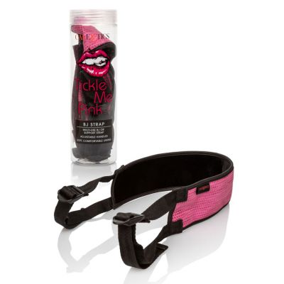 California Exotic Glittery Vegan Leather Blow Job Strap