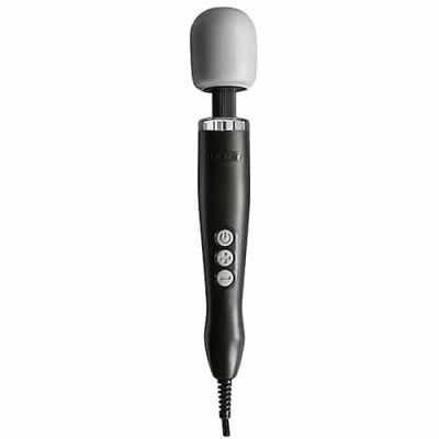 Doxy Massager Euro Mains Operated Wand Black