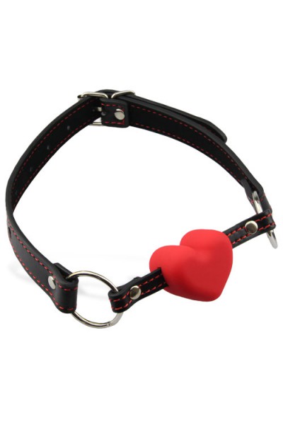 Berlin Baby Love Heart 1.8" Silicone Gag