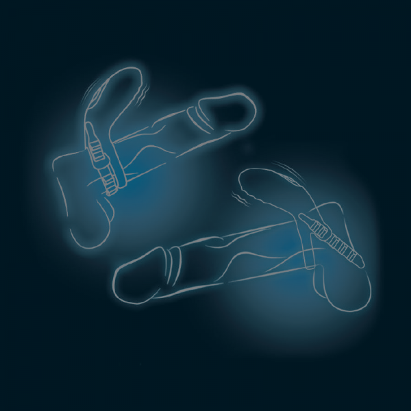 Magic touch  Rechargeable Vibrating Penis Ring