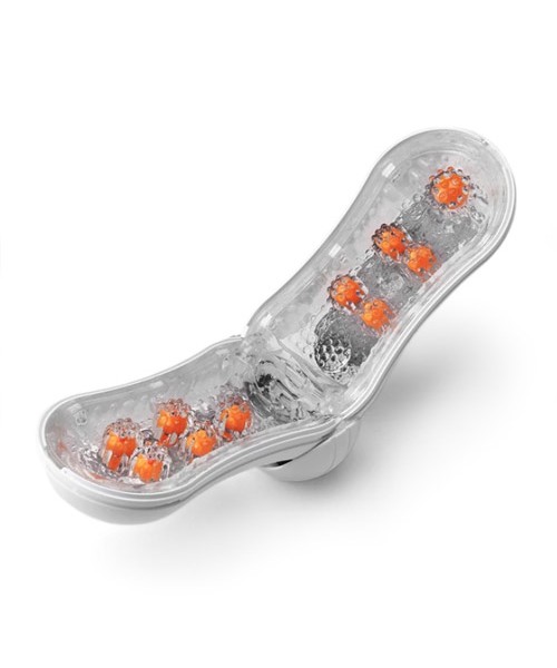 TENGA FLIP ORB Orange Crash Male Masturbator