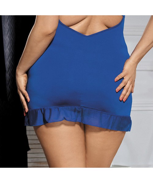 Sapphire babydoll set queen size