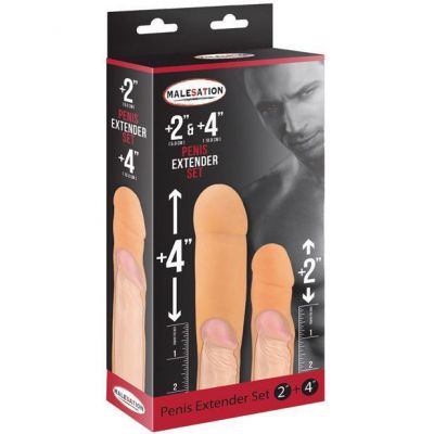 Malesation 2 4 Penis Extenders