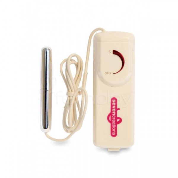 Micro Tingler Magnum Silver Vibrating Bullet