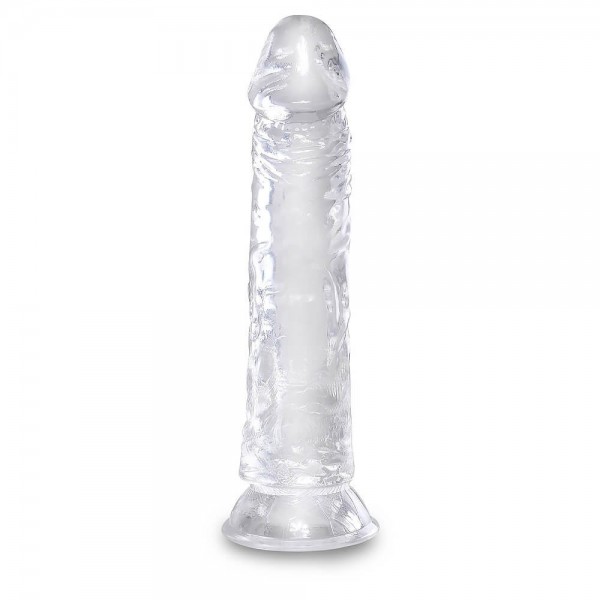 King Cock Clear 8 Inch Dildo