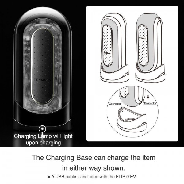 Tenga FLIP 0 (ZER0) ELECTRONIC VIBRATION BLACK
