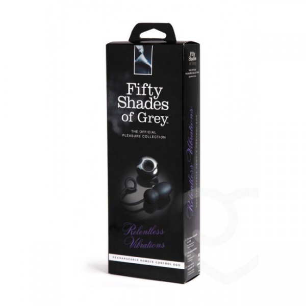 Fifty Shades of Grey Relentless Vibrations Remote Control Egg