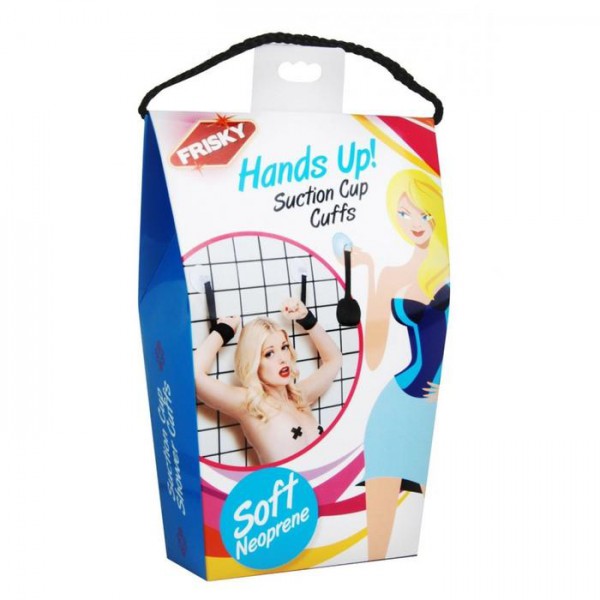 Frisky Hands Up! Suction Cup Wrist Restraints