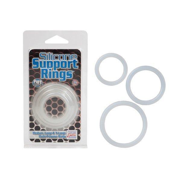 Silicone support rings