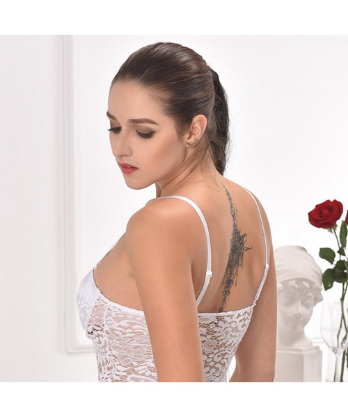 Lace push-up teddy