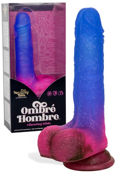 California Exotic Ombré Hombre 7.5" Vibrating Dildo — image 13 of 18