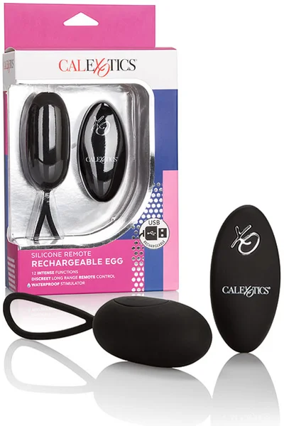 California Exotic 2.75” Rechargeable Vibrating Silicone Egg with Remote — image 9 of 12