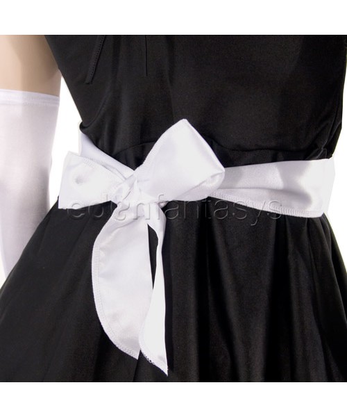 Frisky French maid