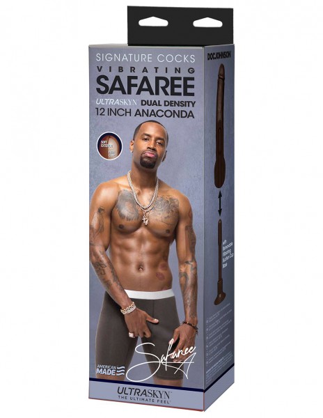 Safaree Vibrating 12 inch UltraSkyn Anaconda — image 5 of 6