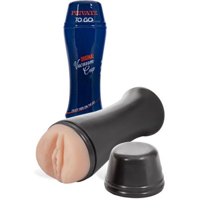 California Exotic Private To Go 8 3 Vaccum Cup Masturbator Original