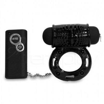 NU Wireless Remote Control Cockring by S Wet Black