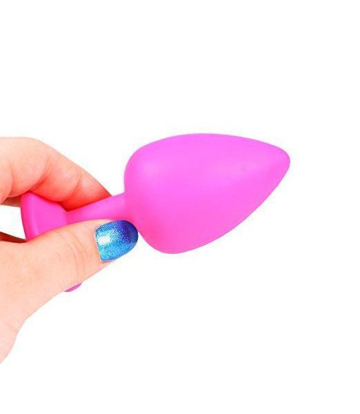 Pretty Pink Silicone Anal Plug — image 4 of 4