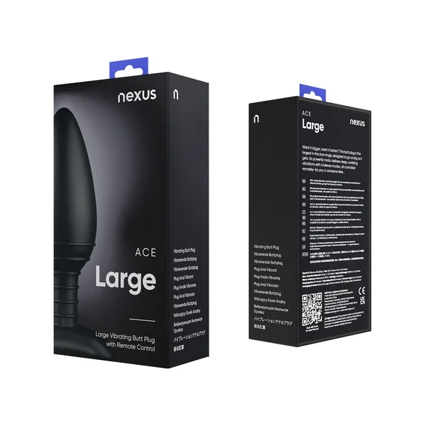 Nexus Ace Large Remote Control Vibrating Butt Plug — image 7 of 9