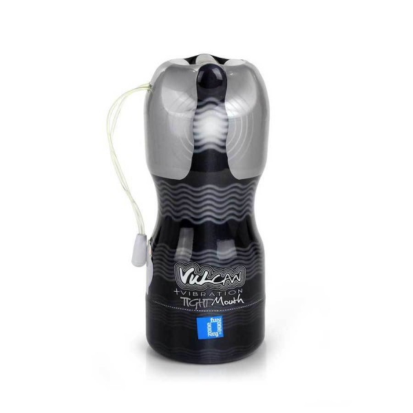 Vulcan Vibrating Male Masturbator Tight Mouth Oral Sex Stroker