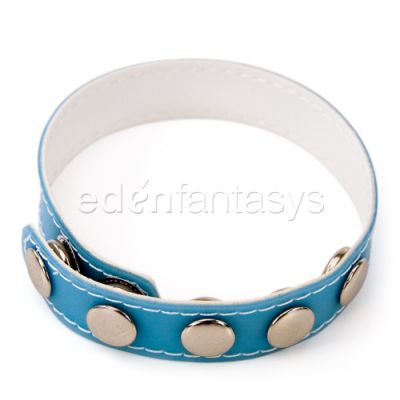 Fresh five snap blue cock ring