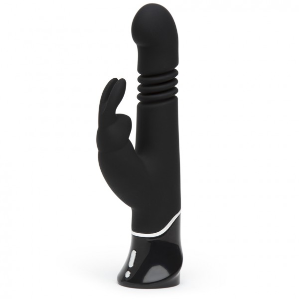 Fifty Shades Greedy Girl Thrusting 9" Rabbit Vibrator