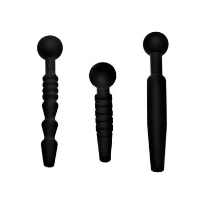 Master Series Set of 3 Silicone Penis Plugs